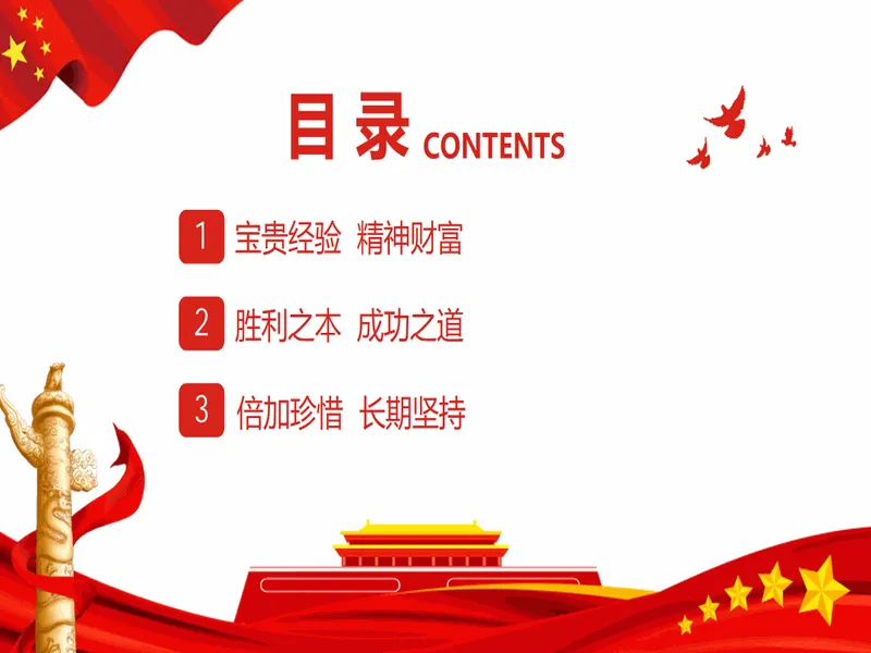 PPT内页预览