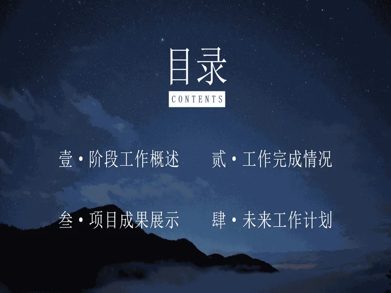 PPT内页预览