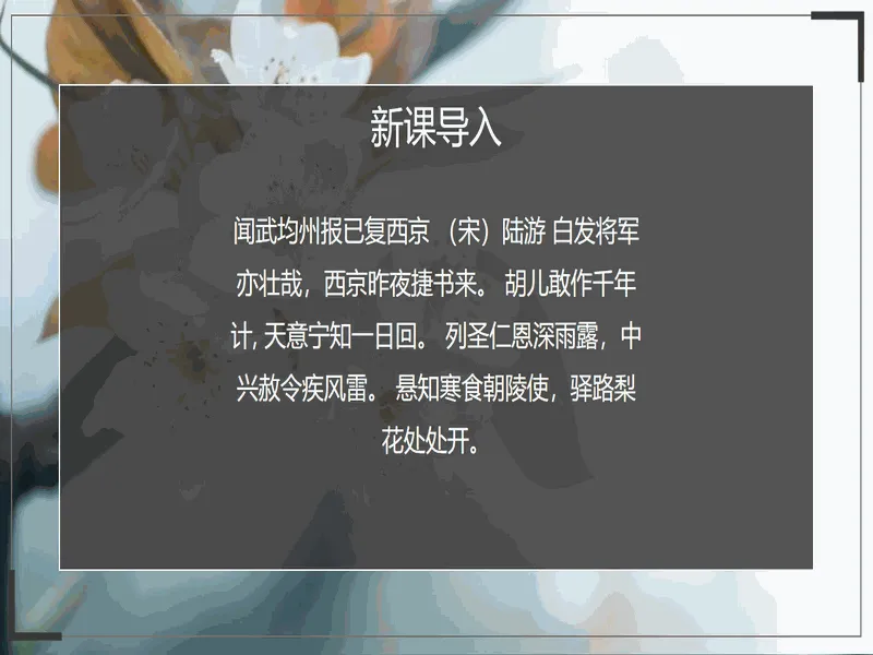 PPT内页预览