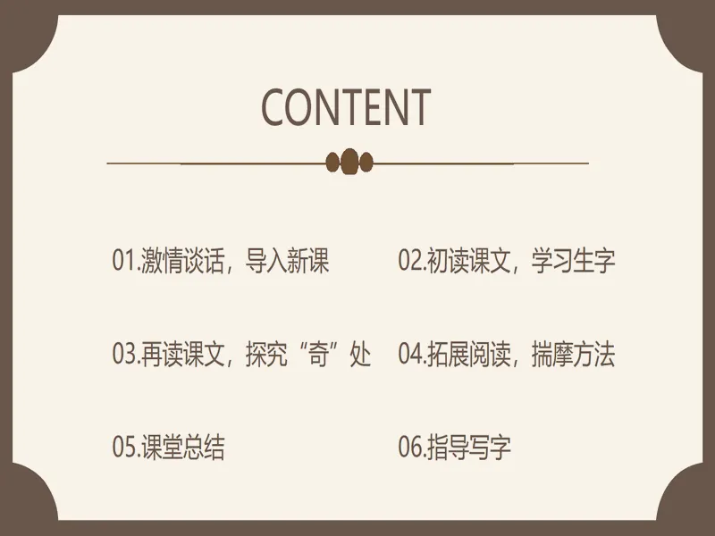 PPT内页预览