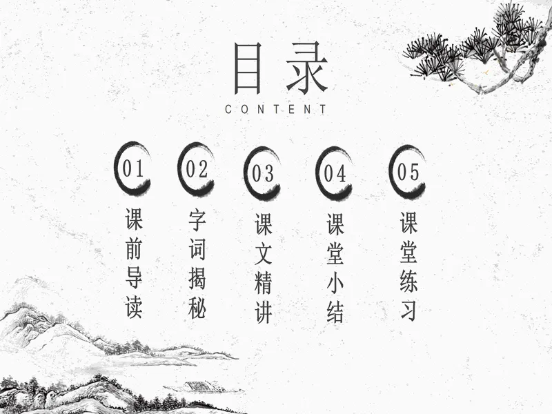 PPT内页预览