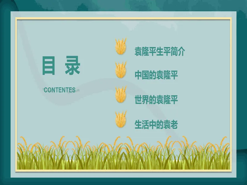 PPT内页预览