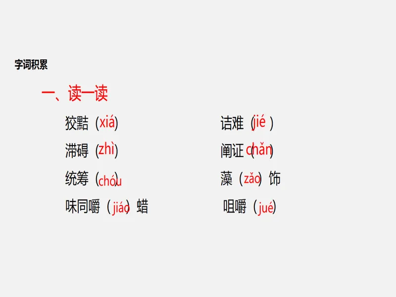 PPT内页预览
