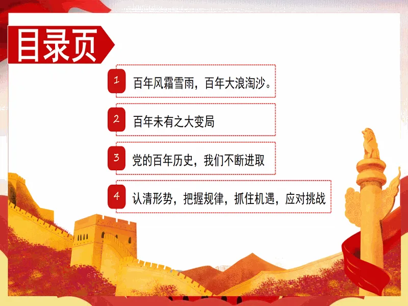 PPT内页预览