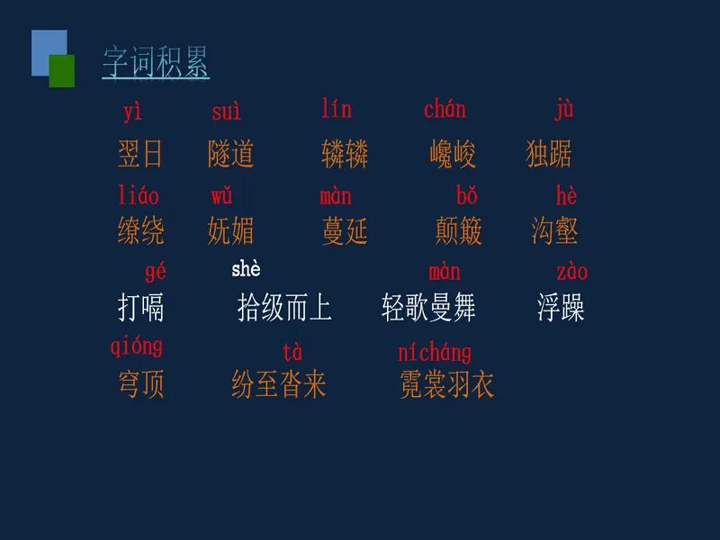 PPT内页预览