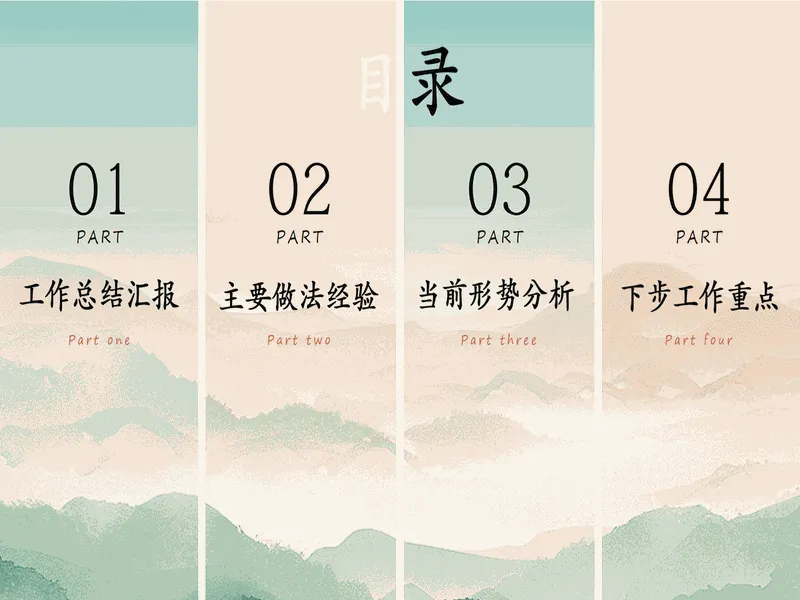 PPT内页预览