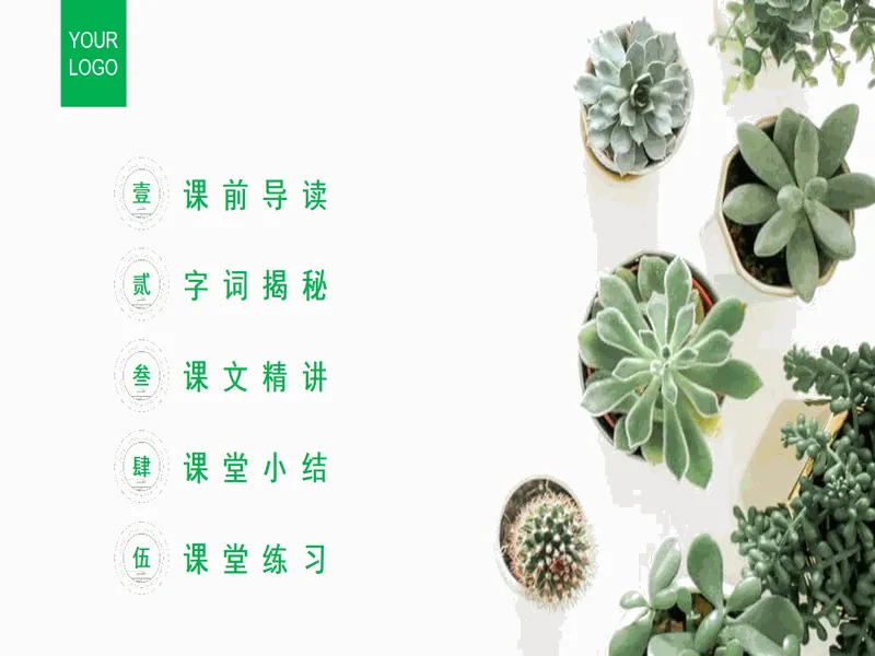 PPT内页预览