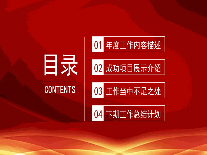 PPT内页预览