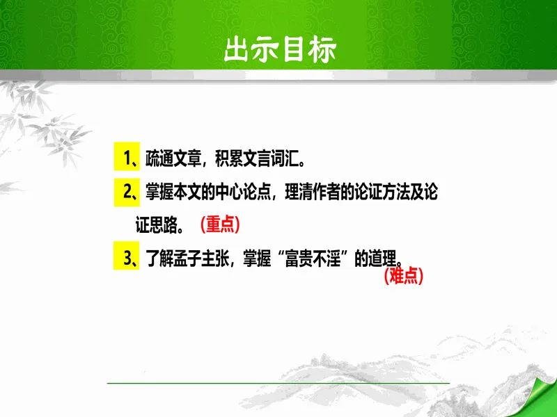 PPT内页预览