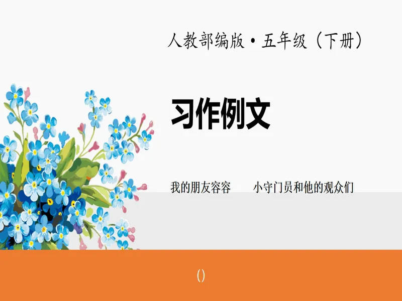 PPT内页预览
