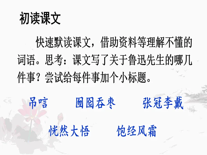 PPT内页预览
