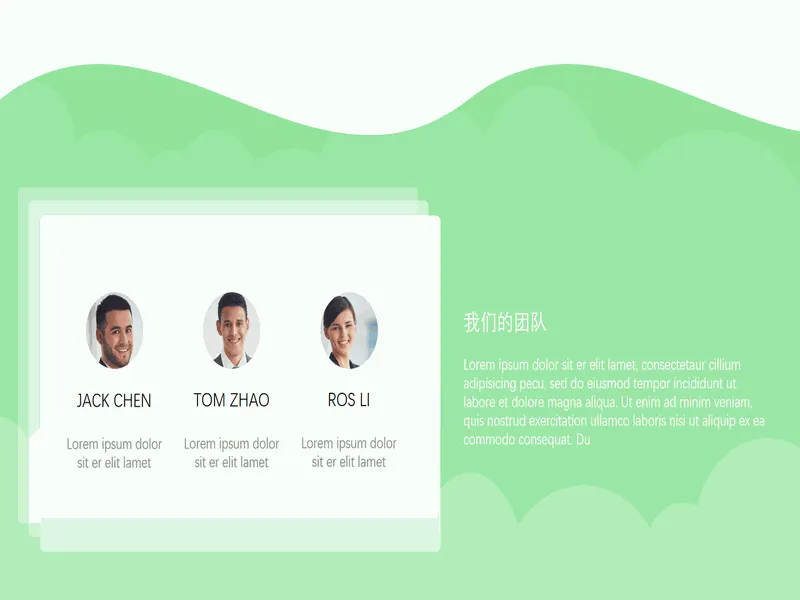 PPT内页预览