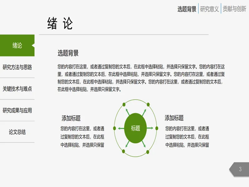 PPT内页预览