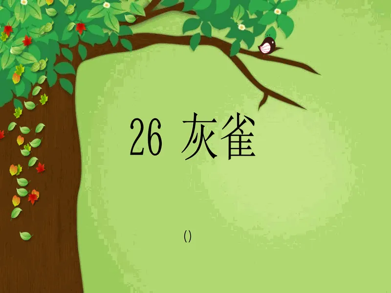 PPT内页预览