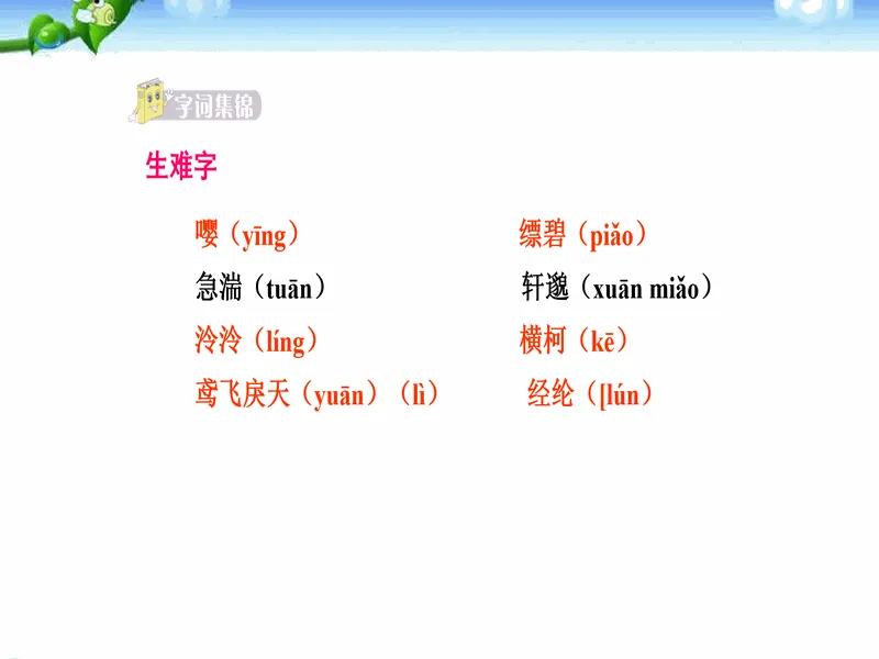 PPT内页预览