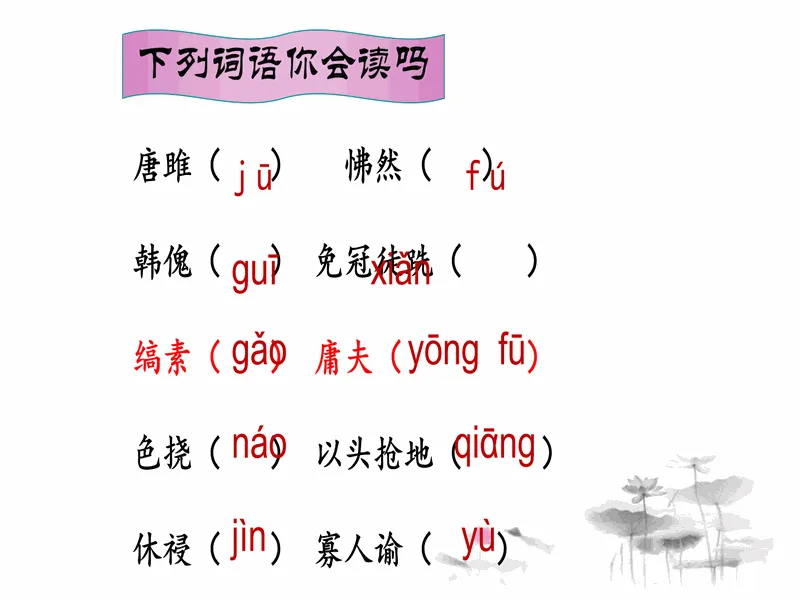 PPT内页预览