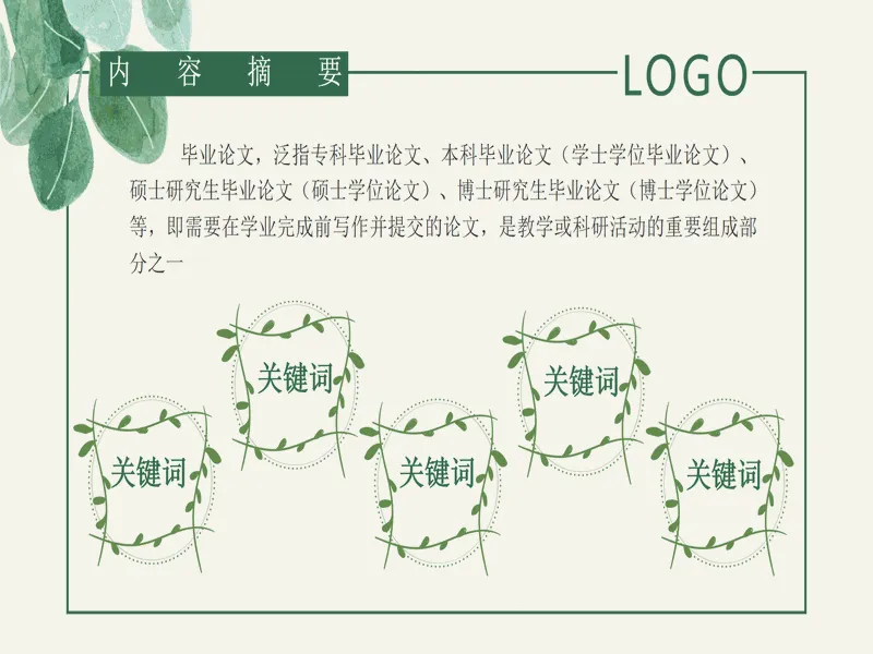 PPT内页预览