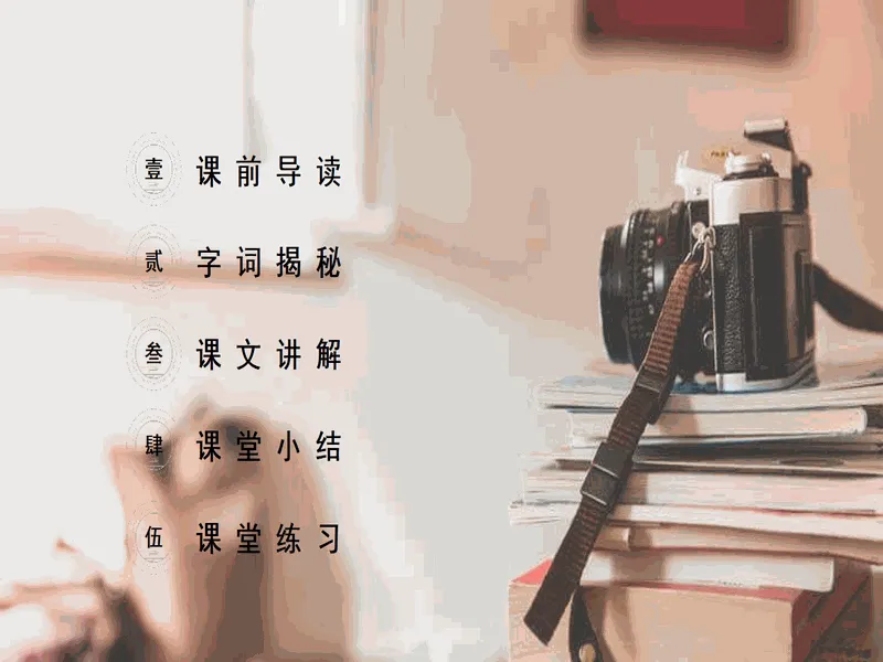 PPT内页预览