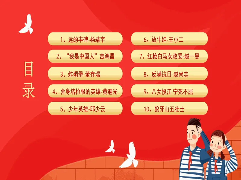 PPT内页预览