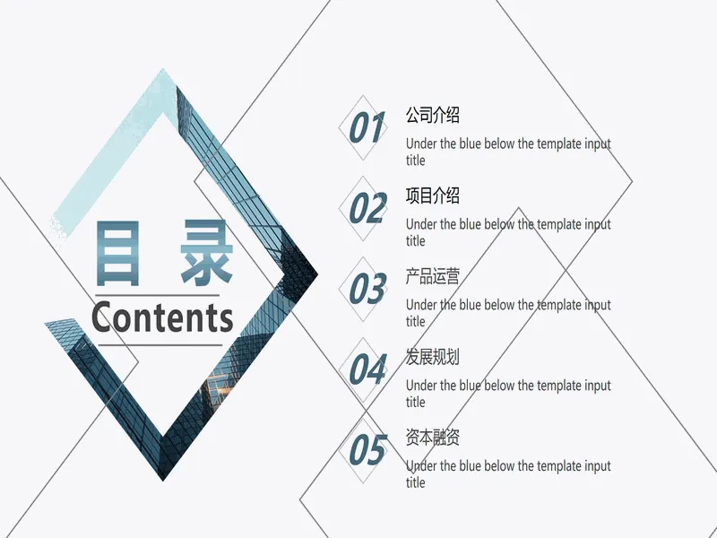 PPT内页预览
