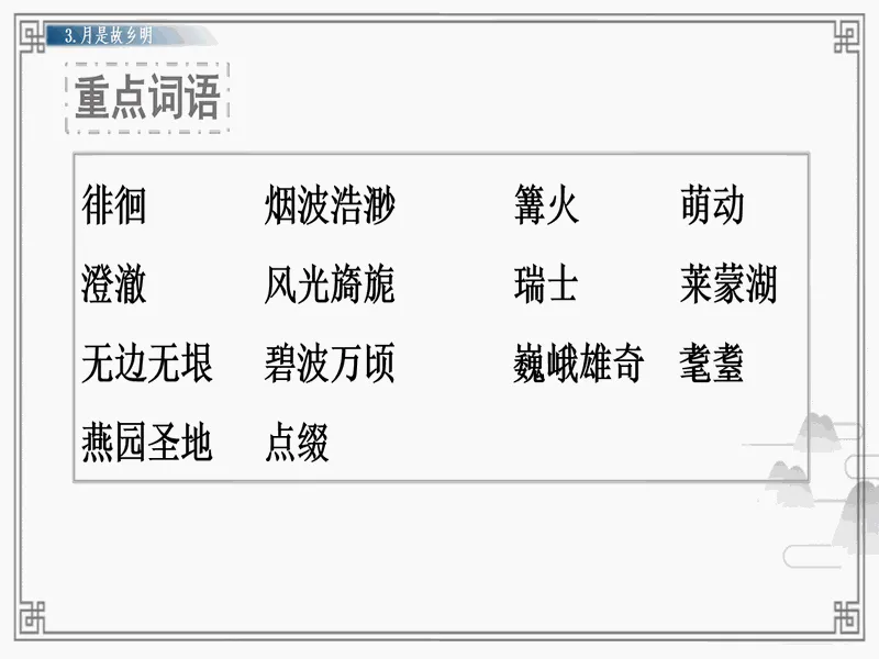 PPT内页预览