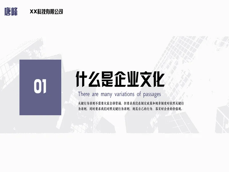 PPT内页预览