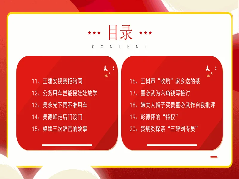 PPT内页预览