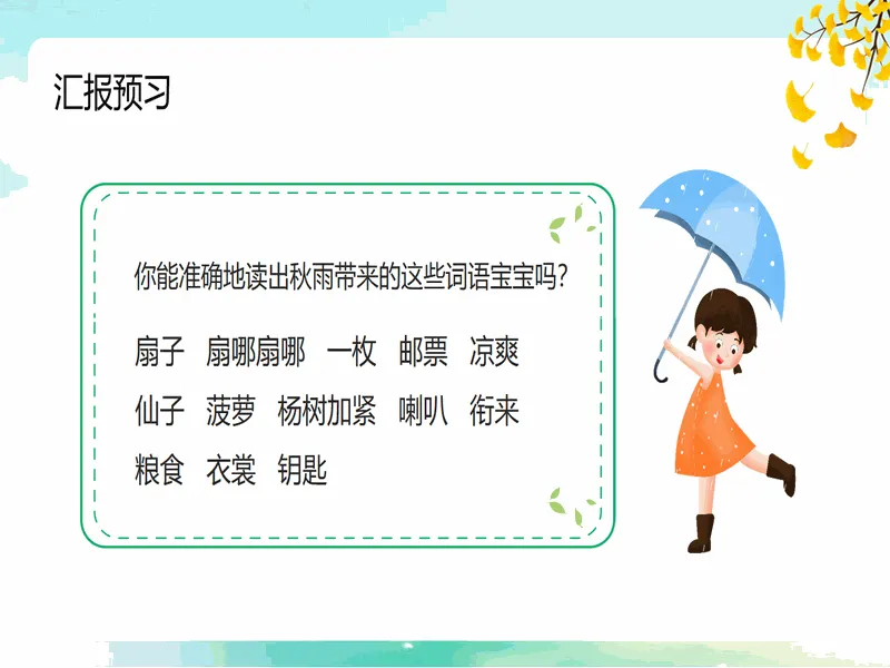 PPT内页预览